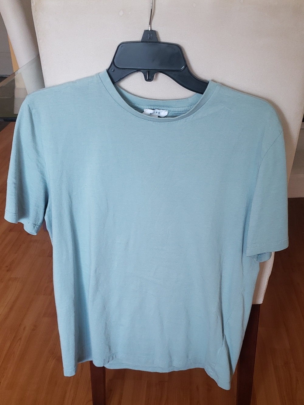Reiss Light Green Short Sleeve Crewneck Tee